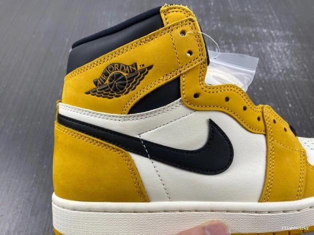 Yellow Jordan High 1 OG Ochre Air DZ5485-701 0814